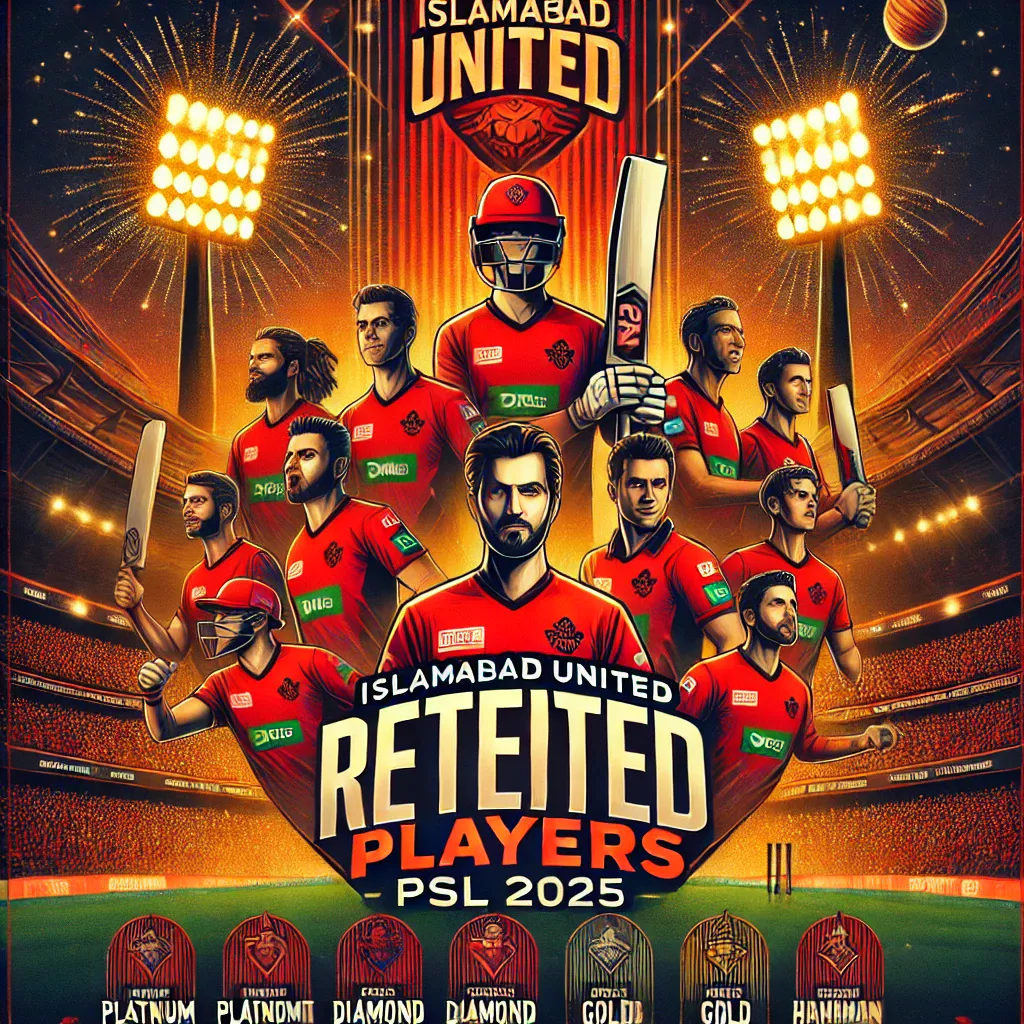 Islamabad United Retained Players