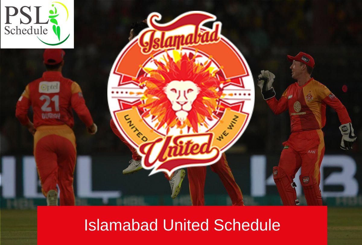 Islamabad United Schedule