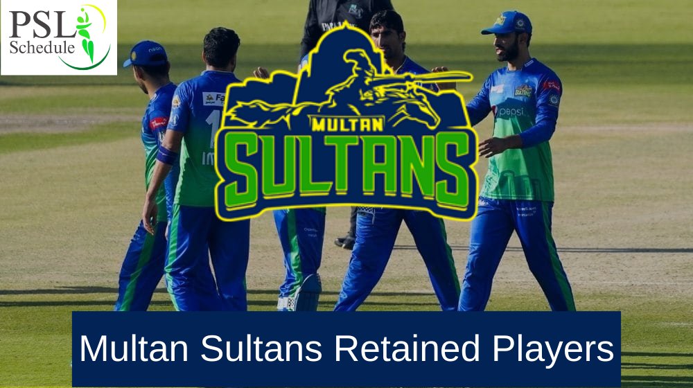 Multan Sultans Retained Players