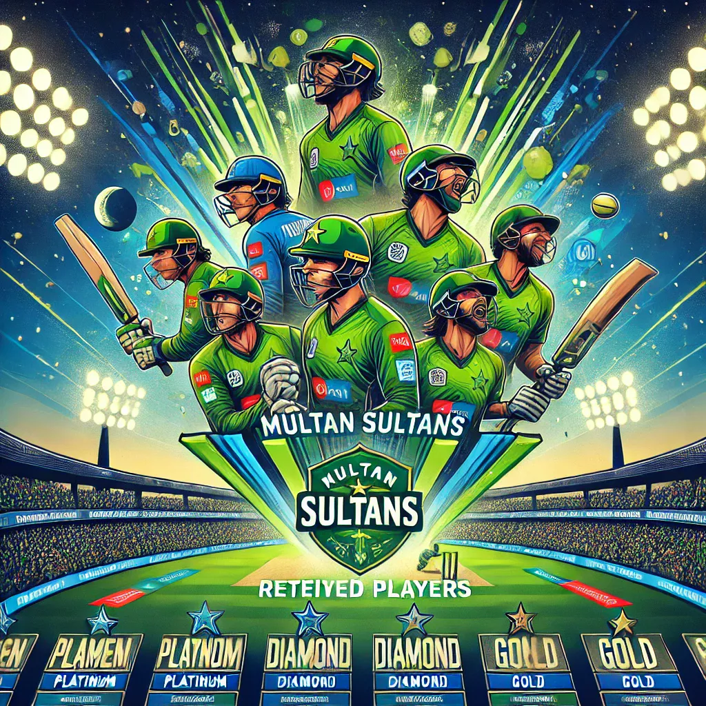 Multan Sultans Retained Players